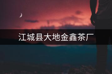 江城縣大地金鑫茶廠(chǎng)