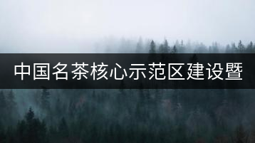 中國名茶核心示范區(qū)建設(shè)暨有機茶文化產(chǎn)業(yè)發(fā)展論壇在成都舉行