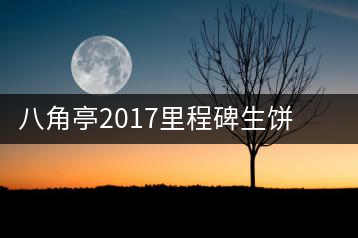 八角亭2017里程碑生餅，擁抱半個世紀(jì)的情懷