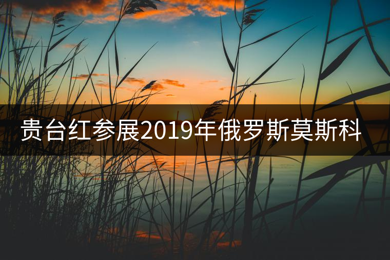 貴臺紅參展2019年俄羅斯莫斯科國際茶展覽會簽訂800萬美金合同！