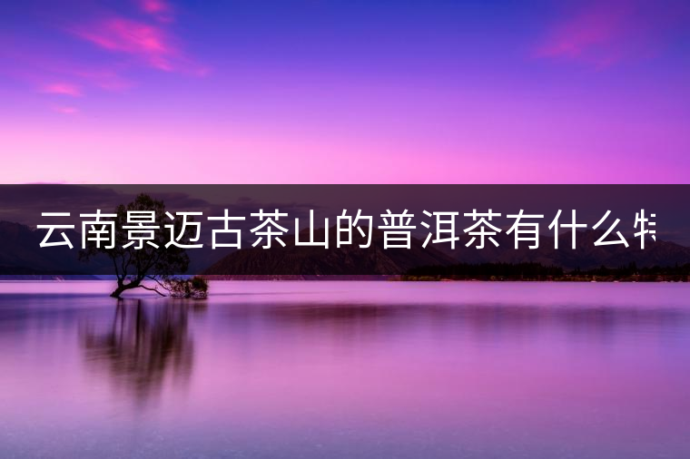 云南景邁古茶山的普洱茶有什么特點(diǎn)?云南景邁古茶山的普洱茶有什么特點(diǎn)？