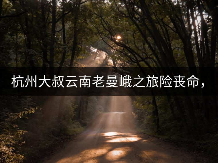 杭州大叔云南老曼峨之旅險(xiǎn)喪命，買下茶園種茶，成普...杭州大叔云南老曼峨之旅險(xiǎn)喪命，買下茶園種茶，成普洱圈網(wǎng)紅