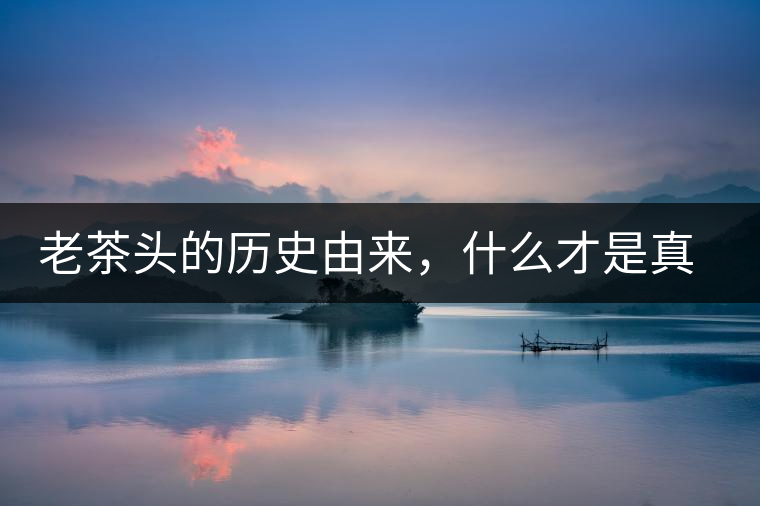老茶頭的歷史由來，什么才是真正老茶頭
