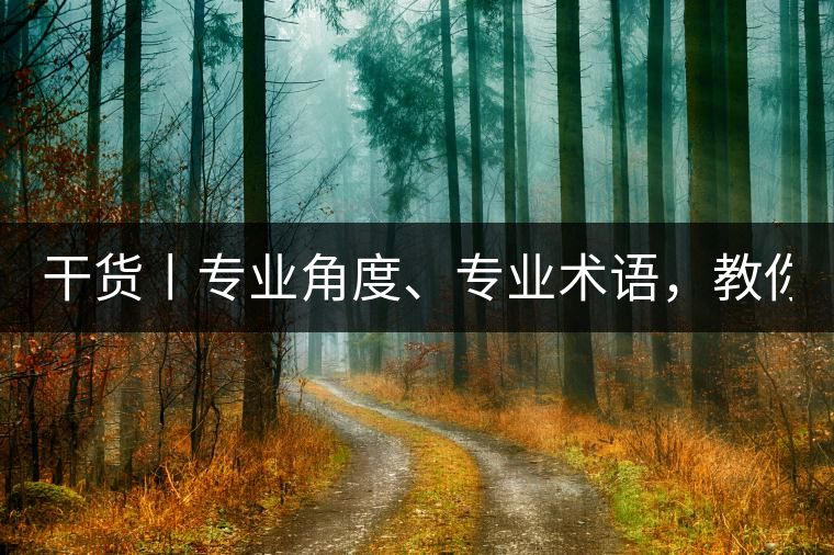 干貨丨專業(yè)角度、專業(yè)術(shù)語，教你評判茶葉！