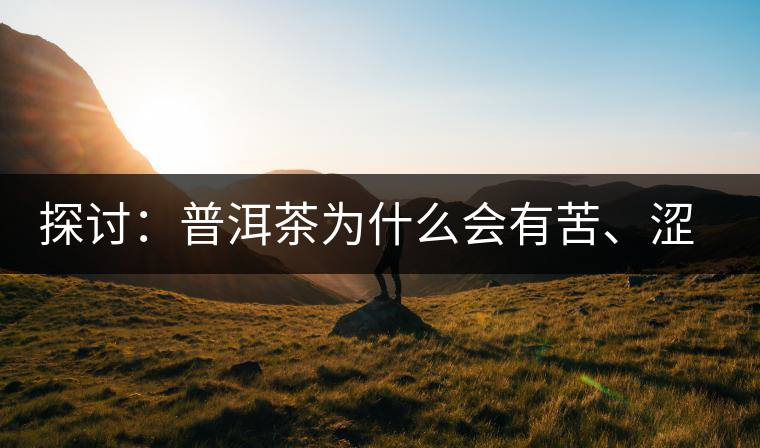 探討：普洱茶為什么會(huì)有苦、澀味兒？