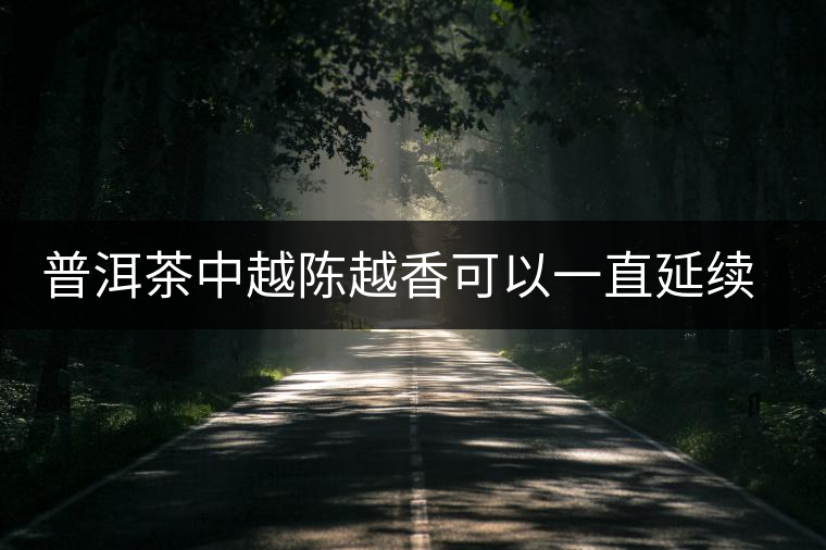 普洱茶中越陳越香可以一直延續(xù)下去嗎？