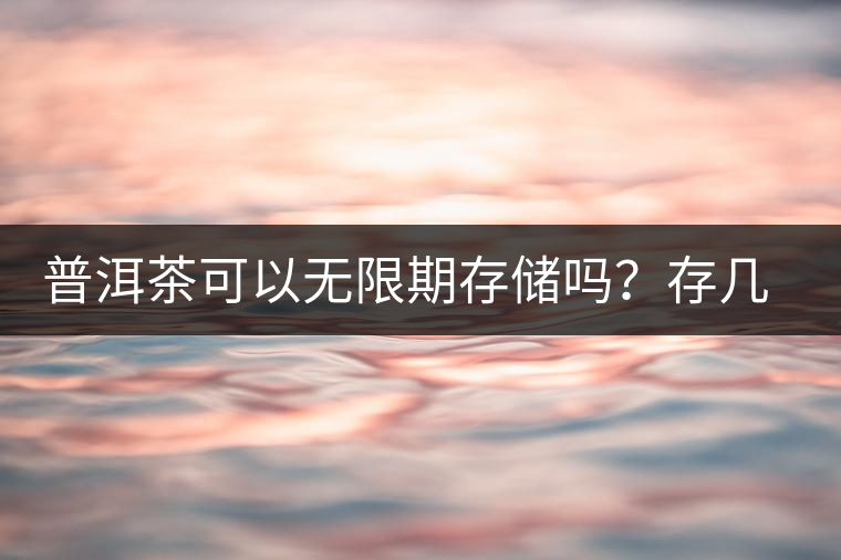 普洱茶可以無(wú)限期存儲(chǔ)嗎？存幾年最好喝？存得越久價(jià)格越貴？