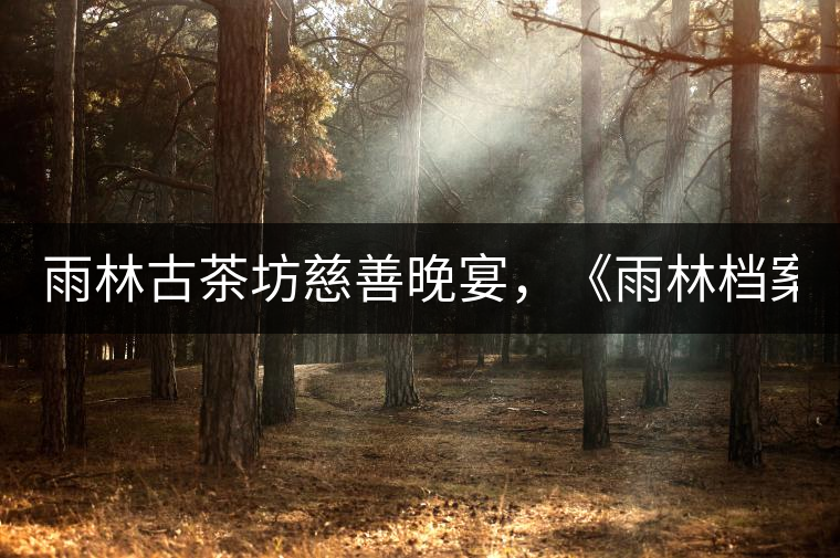 雨林古茶坊慈善晚宴，《雨林檔案·曼松》拍出106萬！