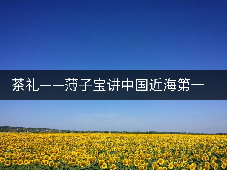 茶禮——薄子寶講中國近海第一茶茶經(jīng) 茶禮——薄子寶講中國近海第一茶茶經(jīng)