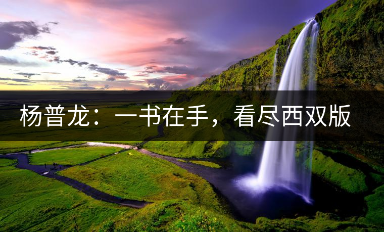 楊普龍：一書在手，看盡西雙版納古茶山