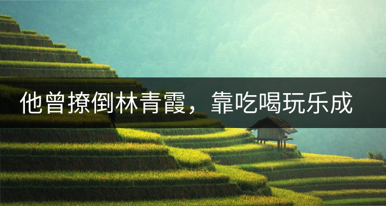他曾撩倒林青霞，靠吃喝玩樂成為活得最明白的中國人