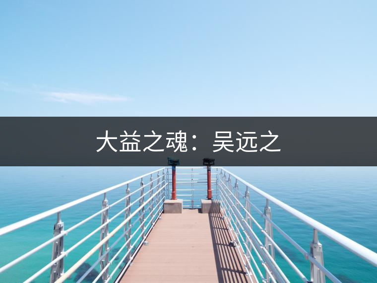大益之魂：吳遠(yuǎn)之