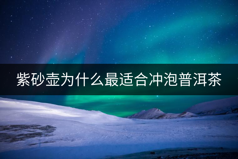紫砂壺為什么最適合沖泡普洱茶 紫砂壺為什么最適合沖泡普洱茶
