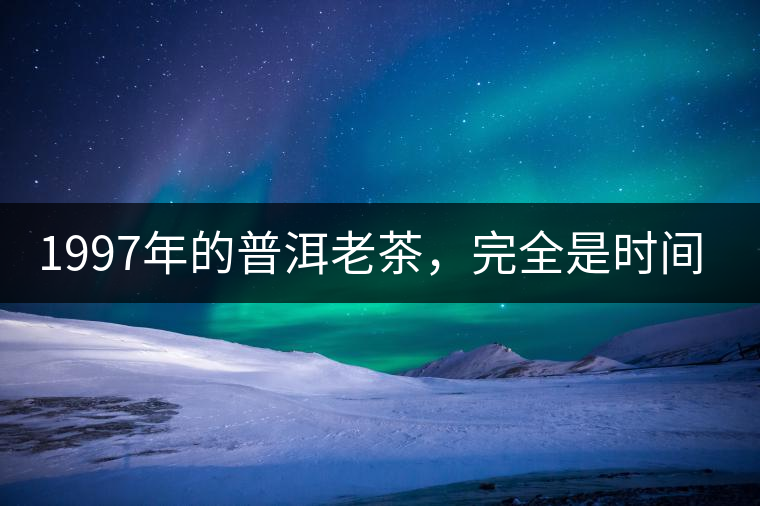 1997年的普洱老茶，完全是時間的味道。