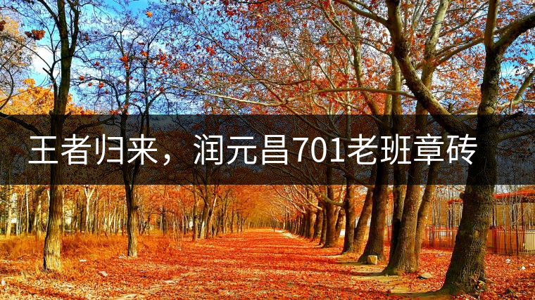 王者歸來，潤(rùn)元昌701老班章磚王即將上市