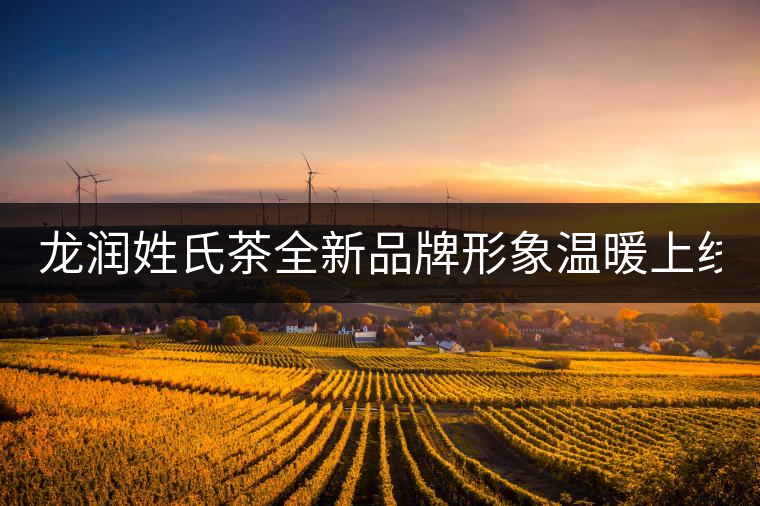 龍潤姓氏茶全新品牌形象溫暖上線！