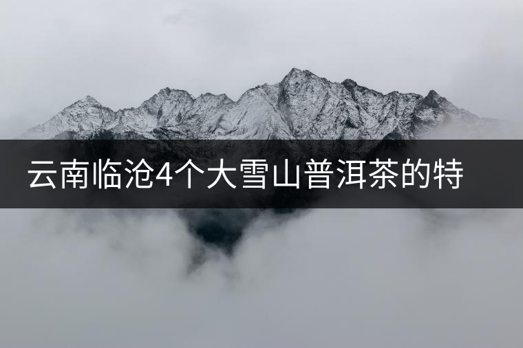 云南臨滄4個大雪山普洱茶的特點(diǎn)和區(qū)別，這下全搞清了