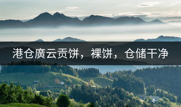 港倉廣云貢餅，裸餅，倉儲干凈