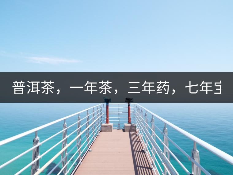 普洱茶，一年茶，三年藥，七年寶2020年為自己存點(diǎn)好茶