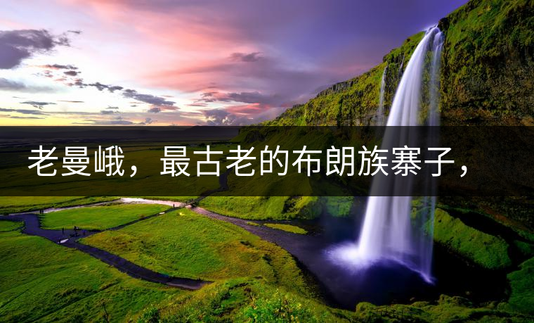 老曼峨，最古老的布朗族寨子，最極端的普洱茶