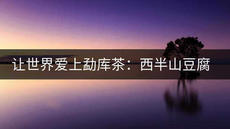 讓世界愛(ài)上勐庫(kù)茶：西半山豆腐寨