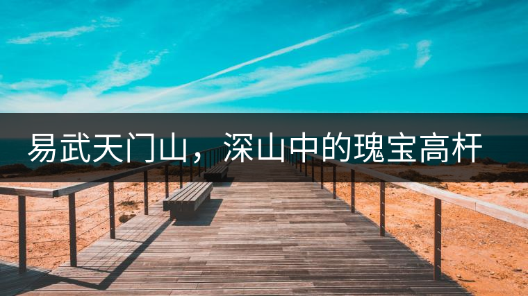 易武天門山，深山中的瑰寶高桿古樹