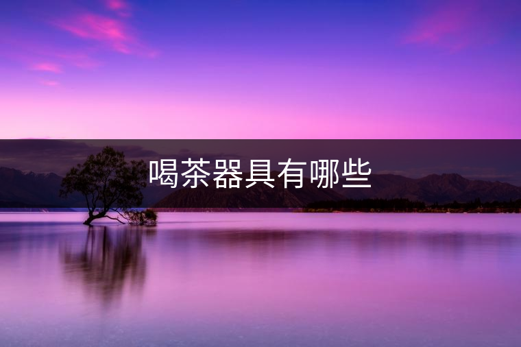 喝茶器具有哪些 喝茶器具有哪些
