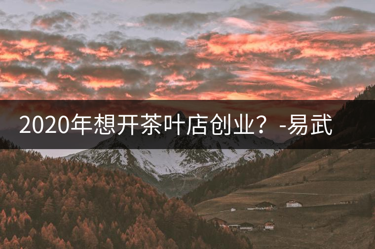 2020年想開(kāi)茶葉店創(chuàng)業(yè)?-易武中聘號(hào) 2020年想開(kāi)茶葉店創(chuàng)業(yè)?-易武中聘號(hào)
