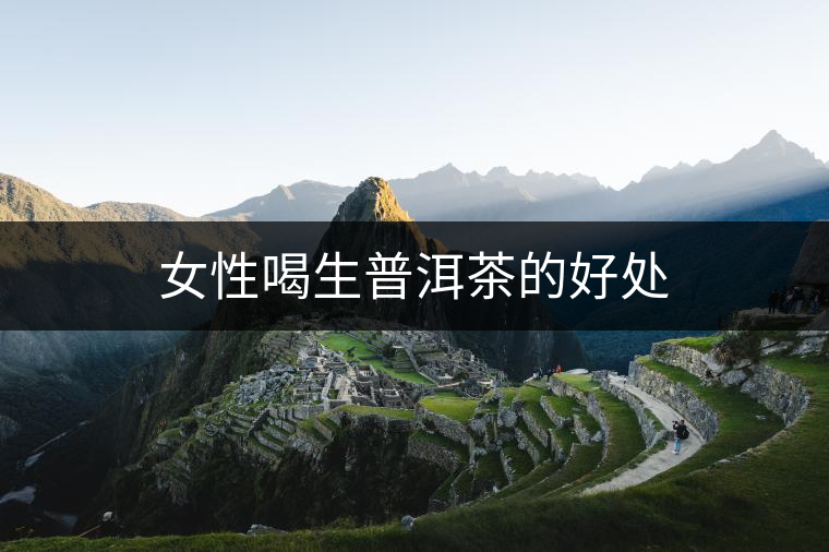 女性喝生普洱茶的好處