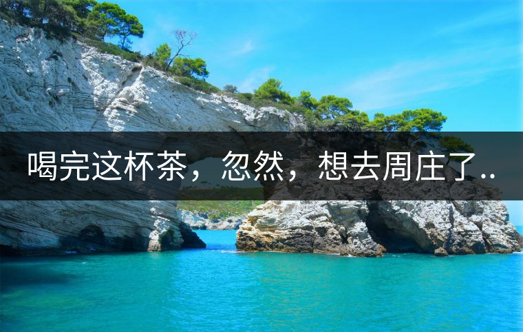 喝完這杯茶，忽然，想去周莊了...