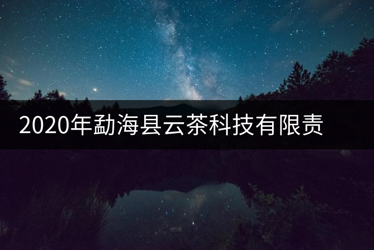 2020年勐?？h云茶科技有限責(zé)任公司簡(jiǎn)介