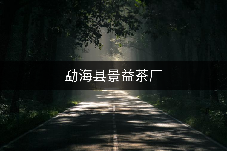 勐?？h景益茶廠