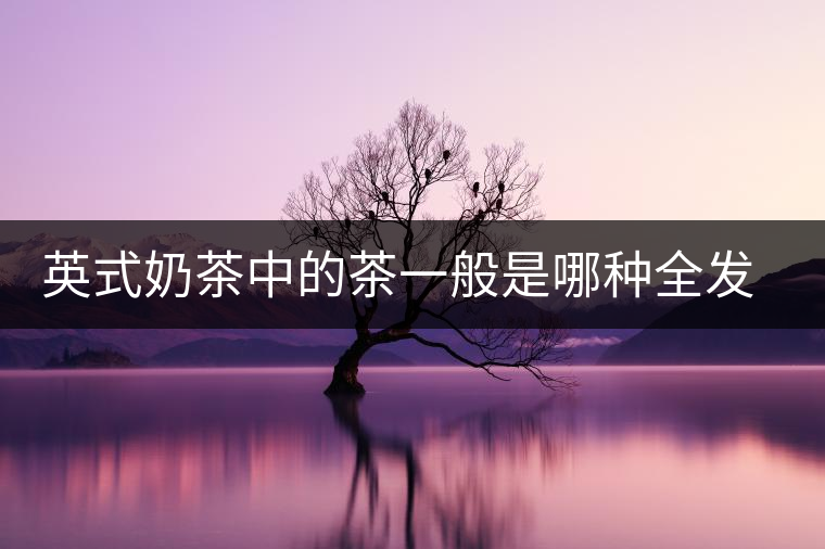 英式奶茶中的茶一般是哪種全發(fā)酵茶類 英式奶茶中的茶一般是哪種全發(fā)酵茶類