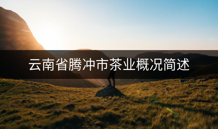 云南省騰沖市茶業(yè)概況簡(jiǎn)述 云南省騰沖市茶業(yè)概況簡(jiǎn)述