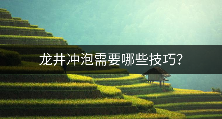 龍井沖泡需要哪些技巧？