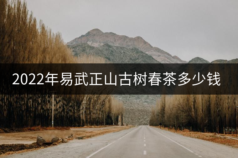 2022年易武正山古樹春茶多少錢一公斤？