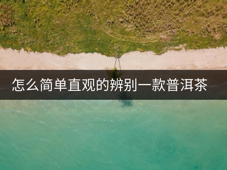 怎么簡單直觀的辨別一款普洱茶的優(yōu)劣？