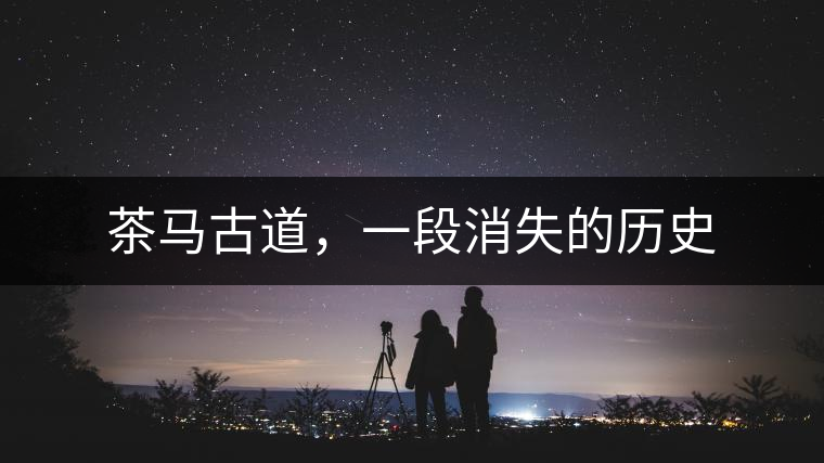 茶馬古道，一段消失的歷史