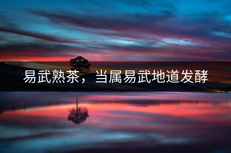 易武熟茶，當(dāng)屬易武地道發(fā)酵