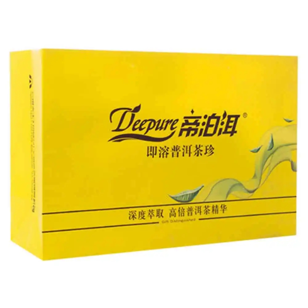 帝泊洱即溶普洱茶珍長(zhǎng)期飲用可降三高，別說(shuō)我沒(méi)有告訴你~